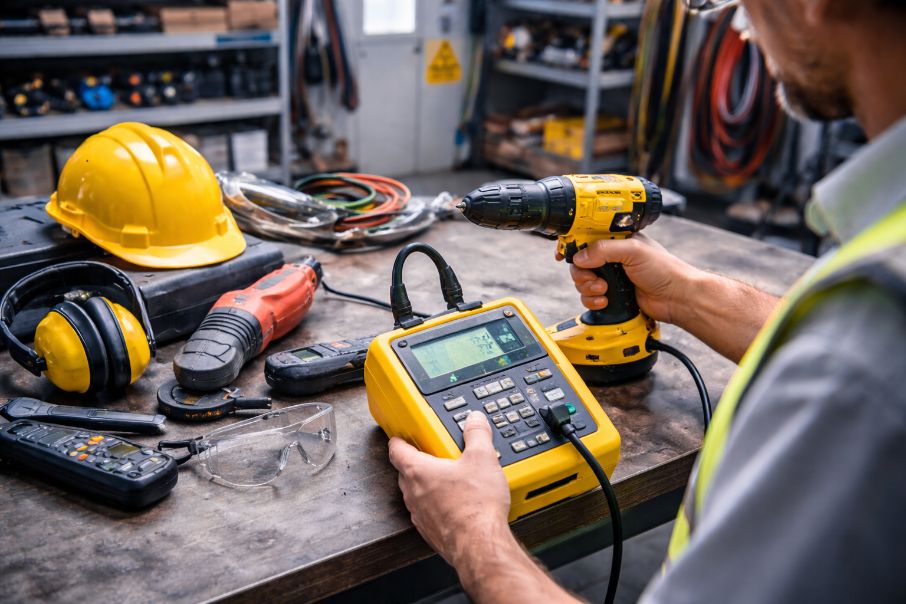 Prüfung von Elektrogeräten